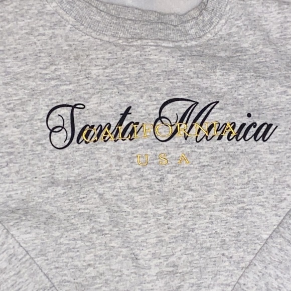 Men’s Santa Monica Graphic Crew Neck Sweater - Picture 2 of 4